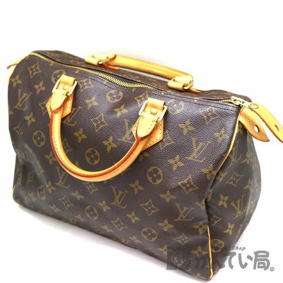 LOUIS VUITTON Speedy Monogram Canvas Brown Handbag
