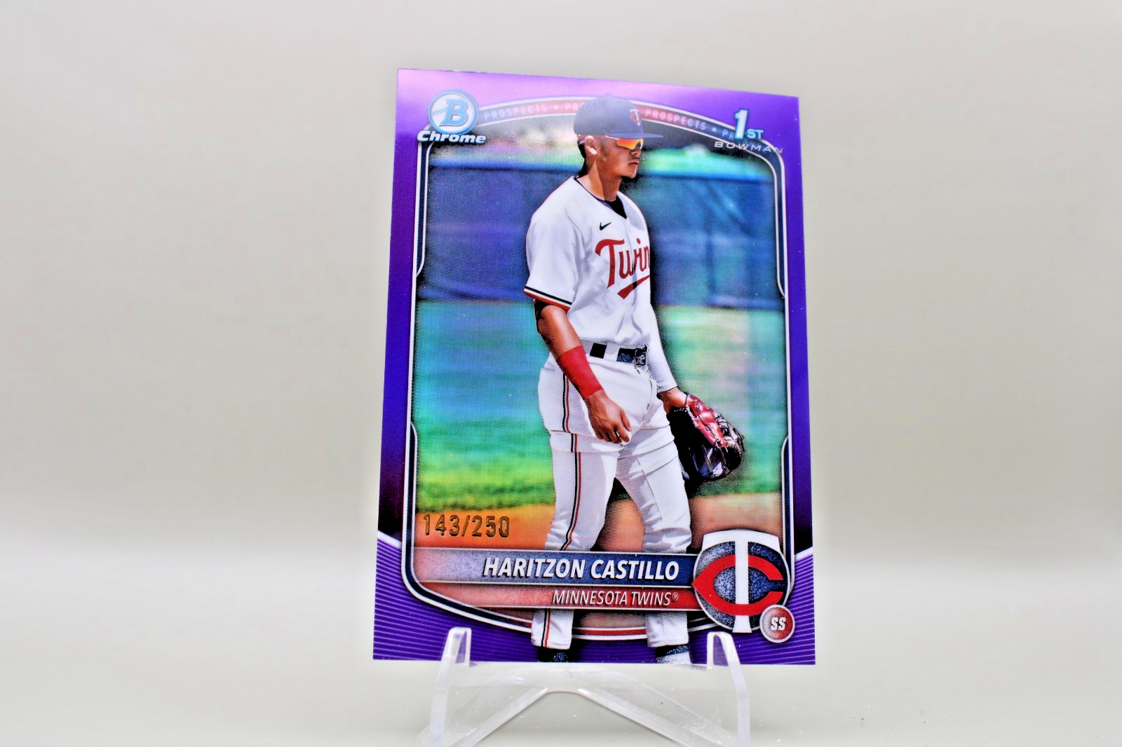 2025 Bowman Chrome  Haritzon Castillo BCP-161 /250 Purple Refractor