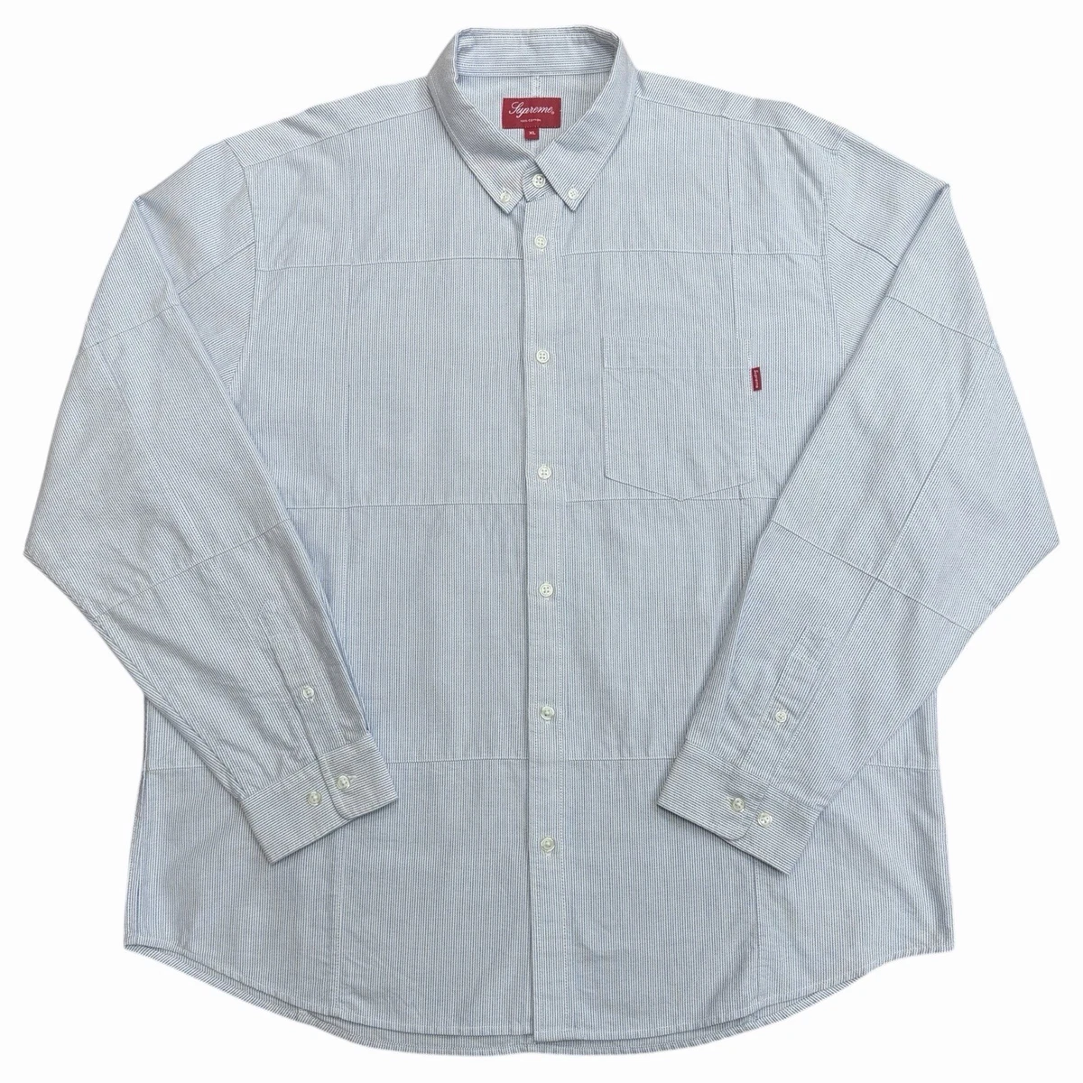 Supreme Long Sleeve Blue Shirts for Men for sale | eBay