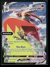 Blaziken VMAX Holo Silver Tempest Trainer Gallery TG15/TG30 NM Pokemon on eBay