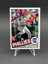 2020 Topps #85C-31 Bryce Harper 1985 Topps Chrome Silver Pack Promo (S1)
