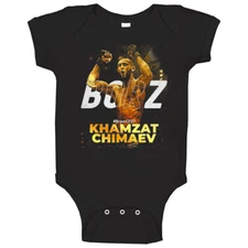 Khamzat Chimaev Borz Russian Mma Fighter Fan Baby One Piece