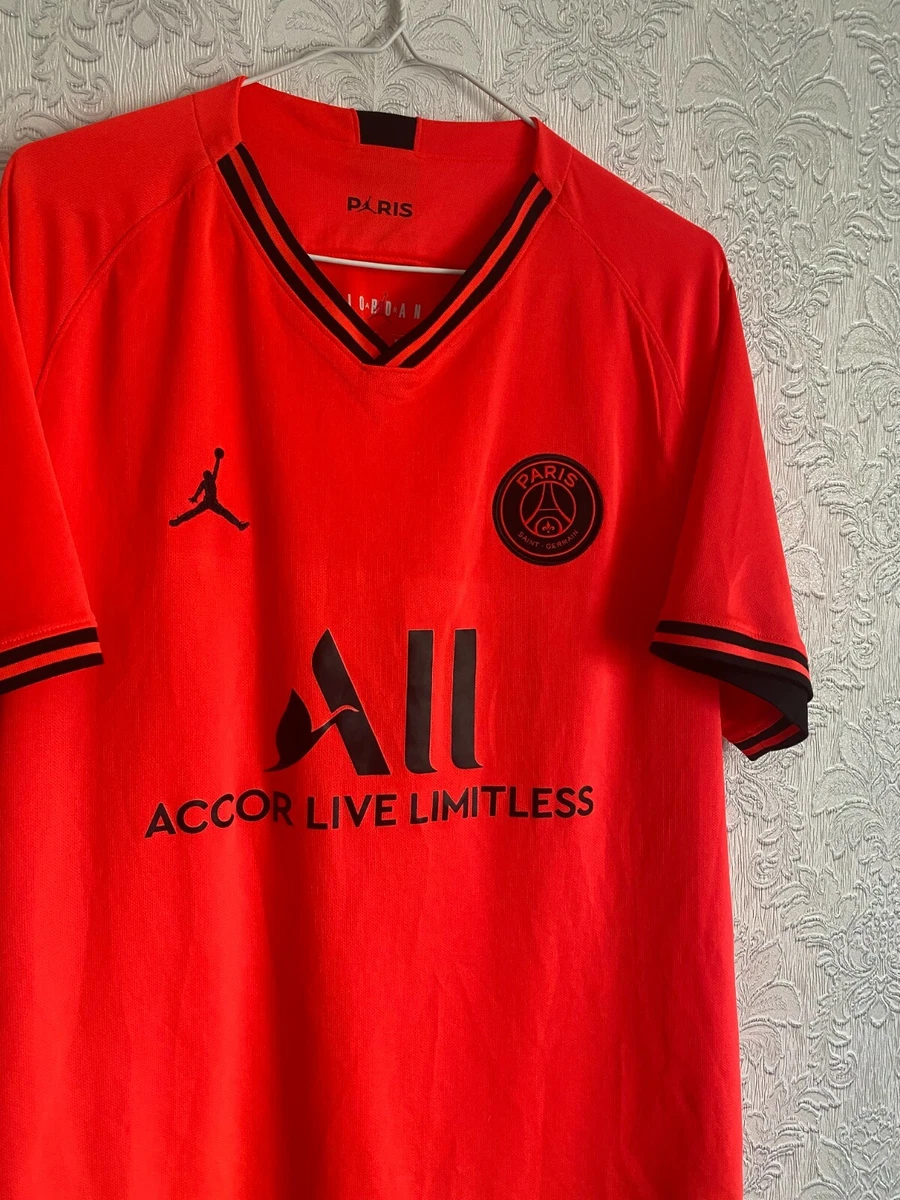 Paris Saint Germain 2019 2020 Away Football Shirt Nike Jordan Size XL CQ5357 612