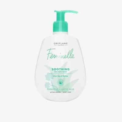 Oriflame Feminelle beruhigende Intimwäsche Aloe Vera & Malve - biologisch abbaubar