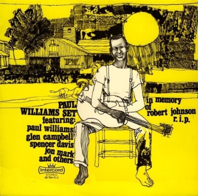 LP Paul Williams Set In Memory Of Robert Johnson R.I.P. NEAR MINT Intercord