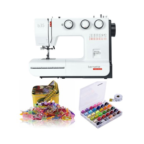 35 Swiss Design Sewing Machine with Sewing Clips Package Bundle eBay