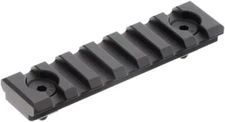 UTG MTURS10M PRO 7-Slot M-LOK Picatinny Rail Section, Matte Black