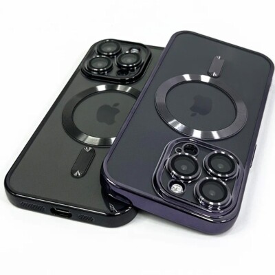 MagSafe Hülle mit Kameraschutz für iPhone 14 13 12 11 Pro Max Handyhülle Case