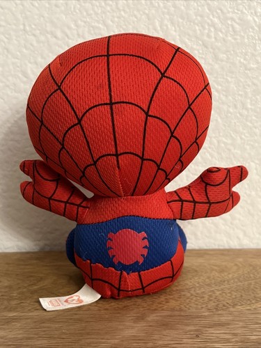 SPIDER -MAN TY MARVEL 6.5” STUFFED PLUSH TOY (PRE-OWNED) - Picture 8 of 14