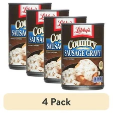 (4 pack) Libby's Country Sausage Gravy, 15 oz Can