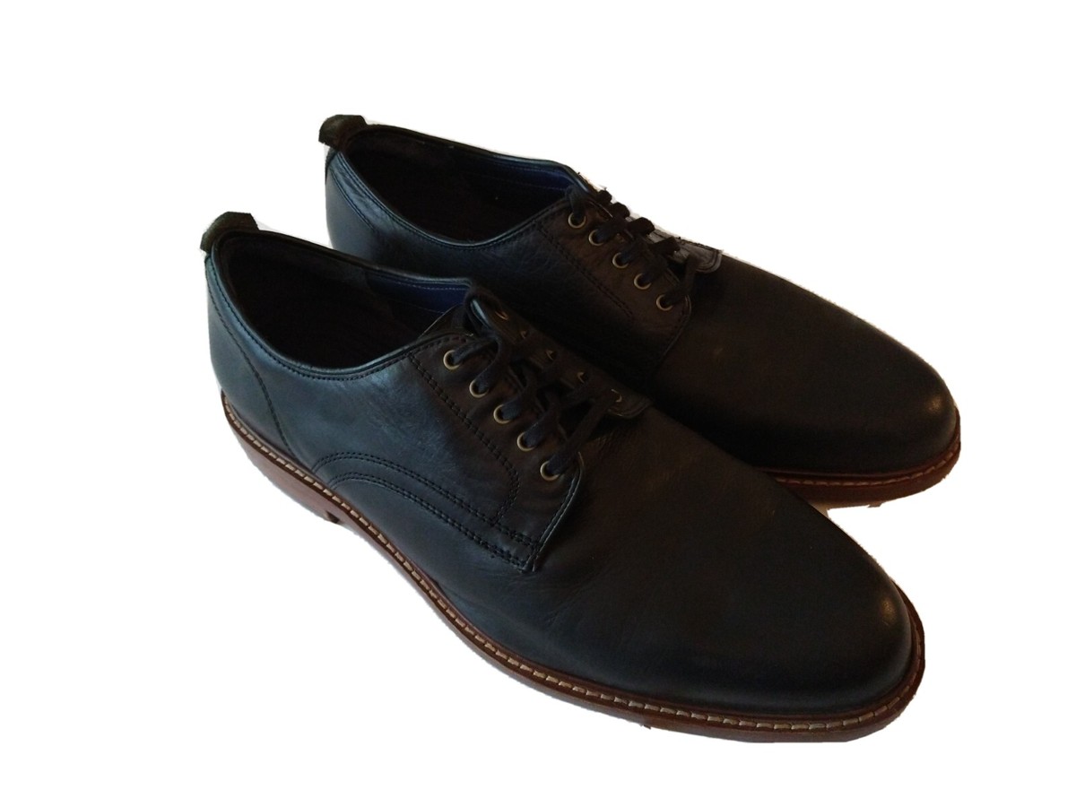 Cole Haan Tyler Grand Plain Toe Derby - C25104,Size 12 M,Men Shoes,Black Leather Cole Haan Men main image 2