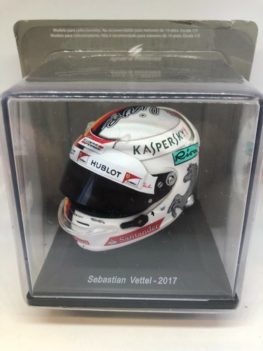 SEBASTIAN VETTEL FERRARI 2017 FORMULA 1 MINI HELMET (SCALE 1:5) BRAND NEW |  eBay