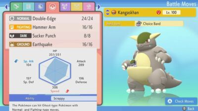  Shiny Kangaskhan 6IV  Pokemon Brilliant Diamond Shining Pearl Max EV Battle