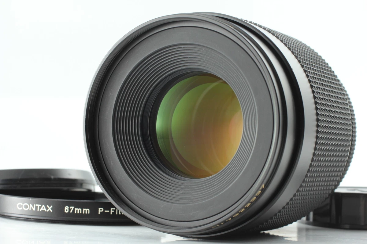 【Almost MINT】Contax Carl Zeiss Makro-Planar 100mm f/2.8 T* AEJ From JAPAN #687