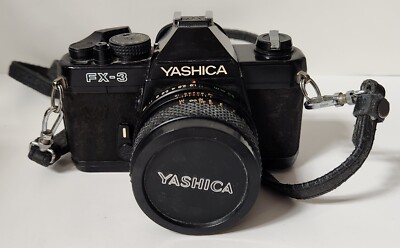Yashica FX-3 Camera with Lens & Accessories