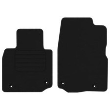 Velours Fußmatten für Mazda MX-30 Elektro ab Bj. 2020 Passform SCHWARZ VORNE STD