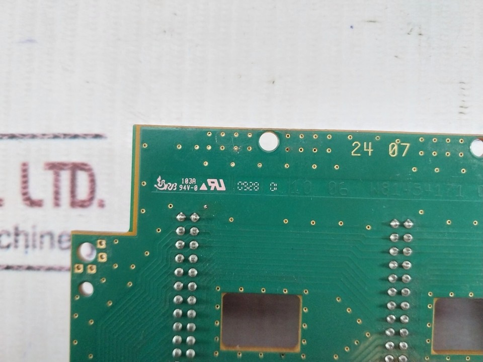 Schneider Electric W81454171 0104A Backplane/Connector Board TSX3710 ...