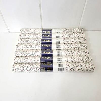 Village Wallpaper, Pattern 5807052, Floral, Cottagecore, Seven Double Rolls NEW