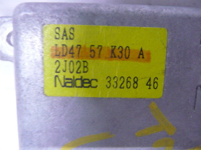 NY591-12 原始设备制造商保修 2002 2003 年 MAZDA MPV 气囊控制模块 — 第 2/2 张图片