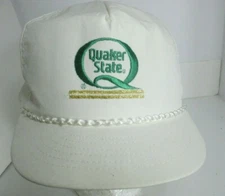 Quaker State Motor Oil Snapback  Hat Swingster Brand USA VTG Cap