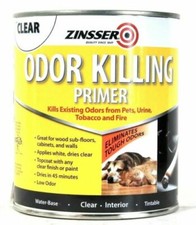 NEW Zinsser 32oz Clear Odor Killing Primer Water Base Interior Tintable FREE S H