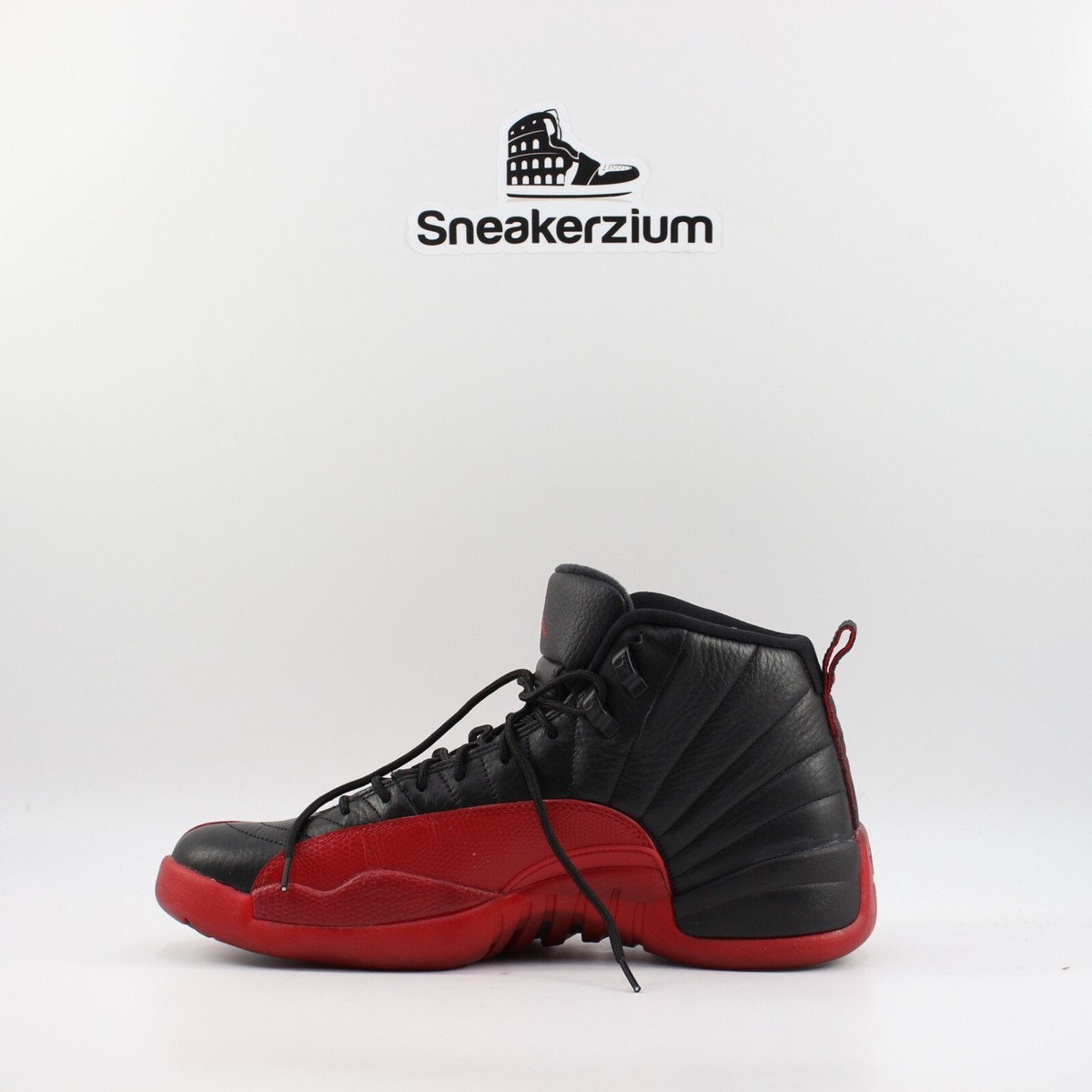 Air Jordan 12 Retro Flu Game 2016 Black Red 130690-002 Men's Air Jordan 12 Retro Flu Game 2016 Black Red 130690-002 Men's
