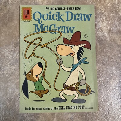 Dell Quick Draw McGraw #8 Silver Age 1961