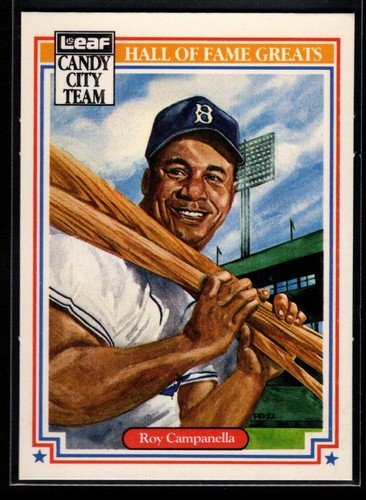 Roy Campanella #H3 — 1987 Leaf Candy City Team baseball card