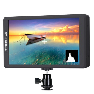 FEELWORLD F570 5.7 inch DSLR Camera Field Monitor 4K HDMI Full HD Metal Housing