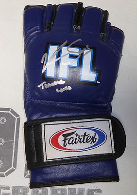 Krzysztof Soszynski Signed IFL Fight Glove Training Worn Used PSA/DNA UFC Auto'd 