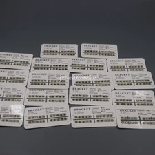 100 Packs Dental Metal Bracket Braces Mini/Standard MBT/Roth/Edgewise 018/022