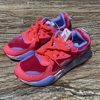 Puma Sneakers RS-X VDay Women s 6.5 Running Shoe Red/Pink 387408-01 New
