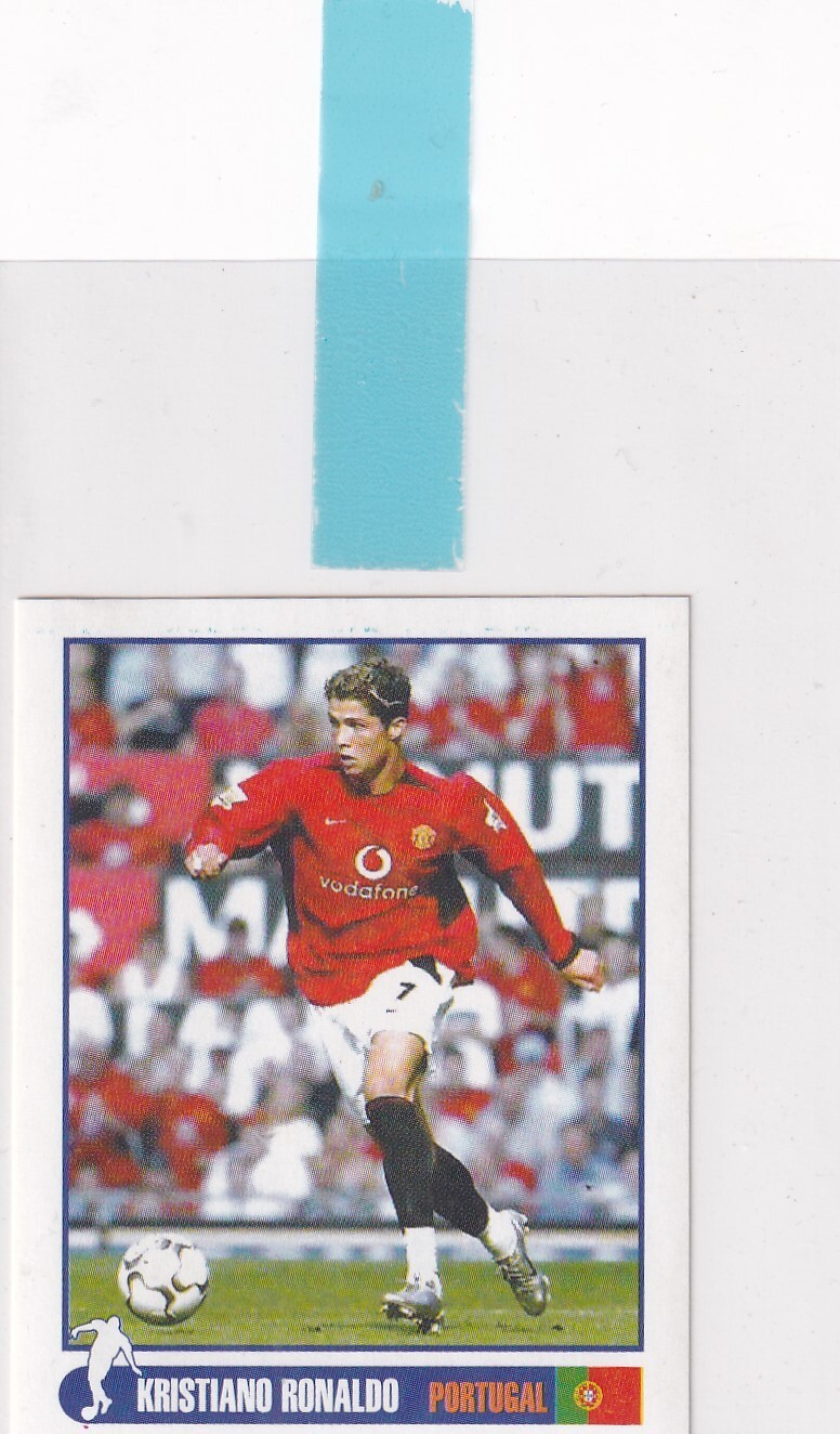 2004 GTRP School Shop Footballer No. 25 Cristiano Ronaldo Manchester Rookie