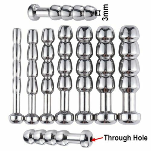 Sextoy Aus Metall Prinzenzepter Penis Plug Aus Edelstahl – 14 Cm Länge, Für Harnröhren-Dehnung (Sounding) Prinzenzepter Dilatator