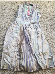 monsoon duck egg blue dress