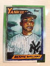 2022 Topps X Andy Friedman Spotlight 70 Series Bernie Williams Yankees 1990 58
