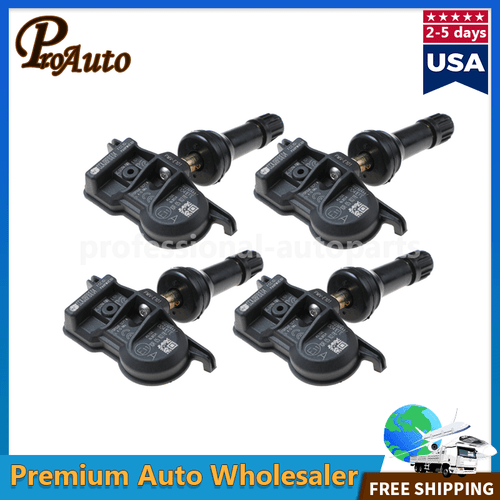 4PCS 407006LB0A PMVCA74 TPMS Tire Pressure Sensor For Nissan Kicks