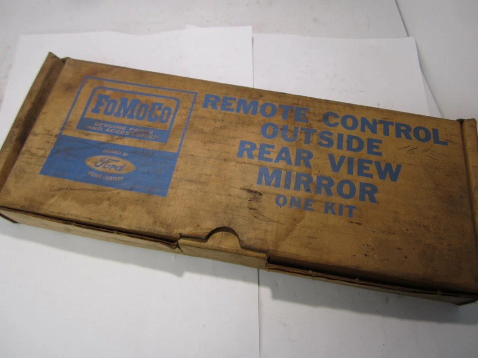 Kit de espejos retrovisores exteriores con control remoto Fairlane Ford Mercury 65 NOS C5AA-17696-J Foto 4 de 4