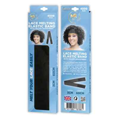 Lace Edge Melting Adjustable Eastic Velctro Adjustment Wig Band - Main Image