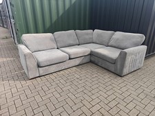 Grey DFS Orka Corner Sofa | Good Condition | Spacious & Comfortable| Ready to Go