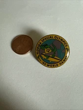 Florida Special Olympics - ‘95 World Games - Gator on a Surf Board - Vintage Pin
