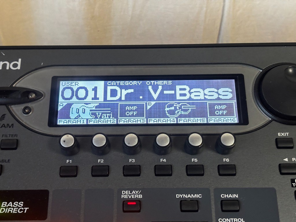 Roland V-Bass VB-99 V-Bass system Multi Effects Pedal w/ box | eBay