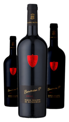 3 x Baron Philippe De Rothschild Baronesa P. Chile   2020