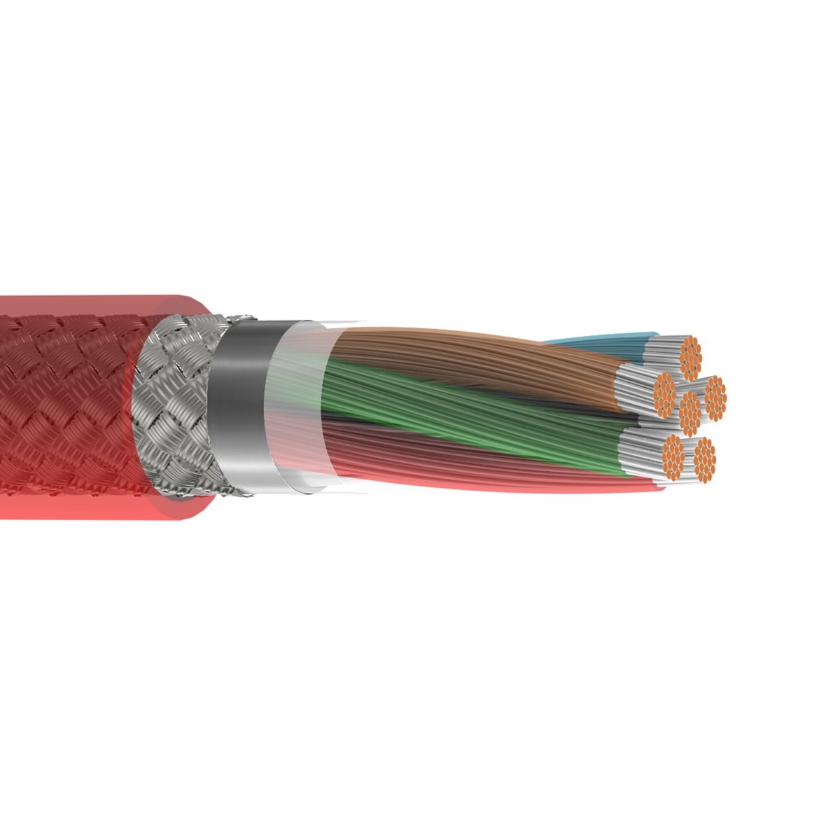 ★S 1000' Belden 83656 18 AWG 6 Conductor CMP Shielded Instrumentation