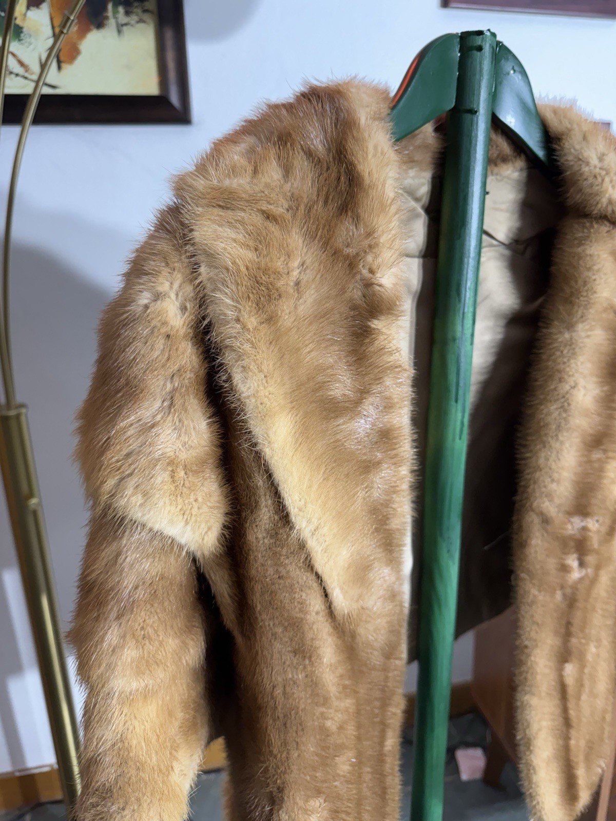 WOW!! 1940’s Vintage Mink Stole Custom Made Small… - image 8
