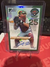 2025 Panini Prospect Edition - Easton Carmichael #159 Green Prizm Signatures...