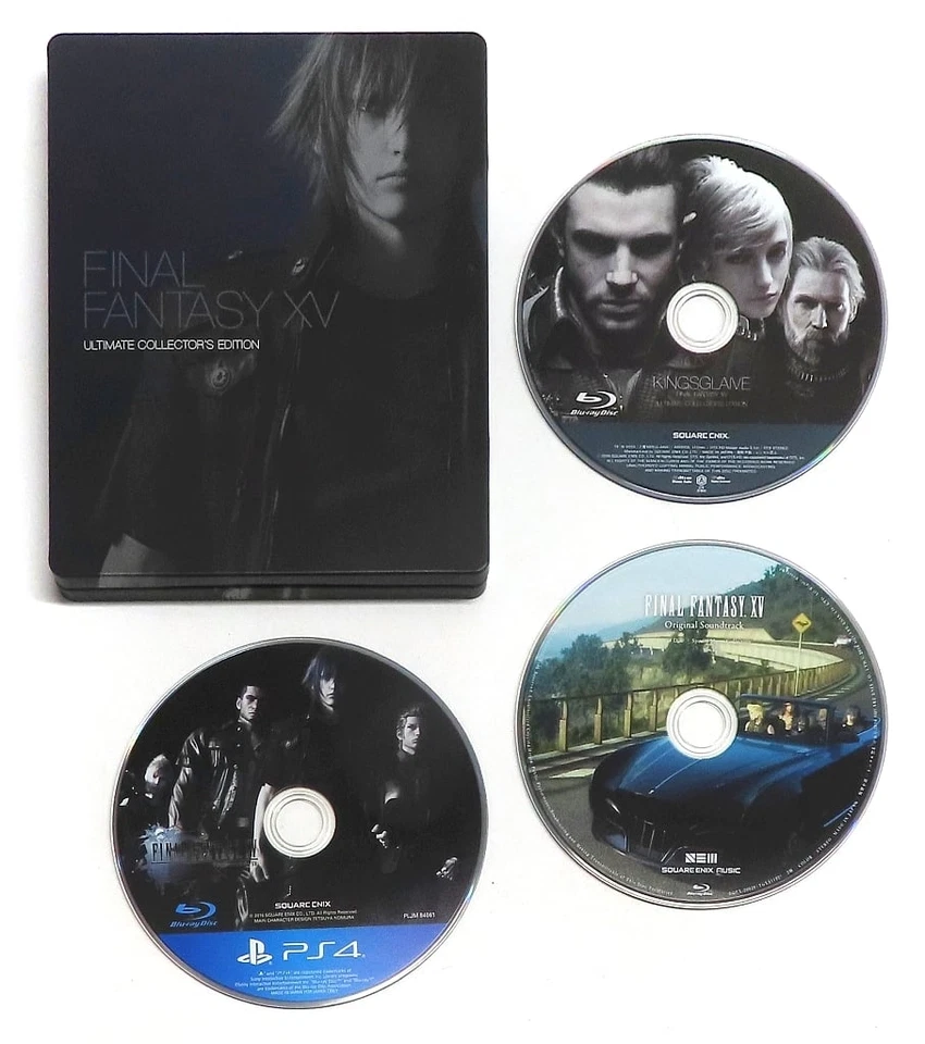 PS4 Final Fantasy XV FF15 Ultimate Collector's Edition Limited Set Used - Image 3 of 4