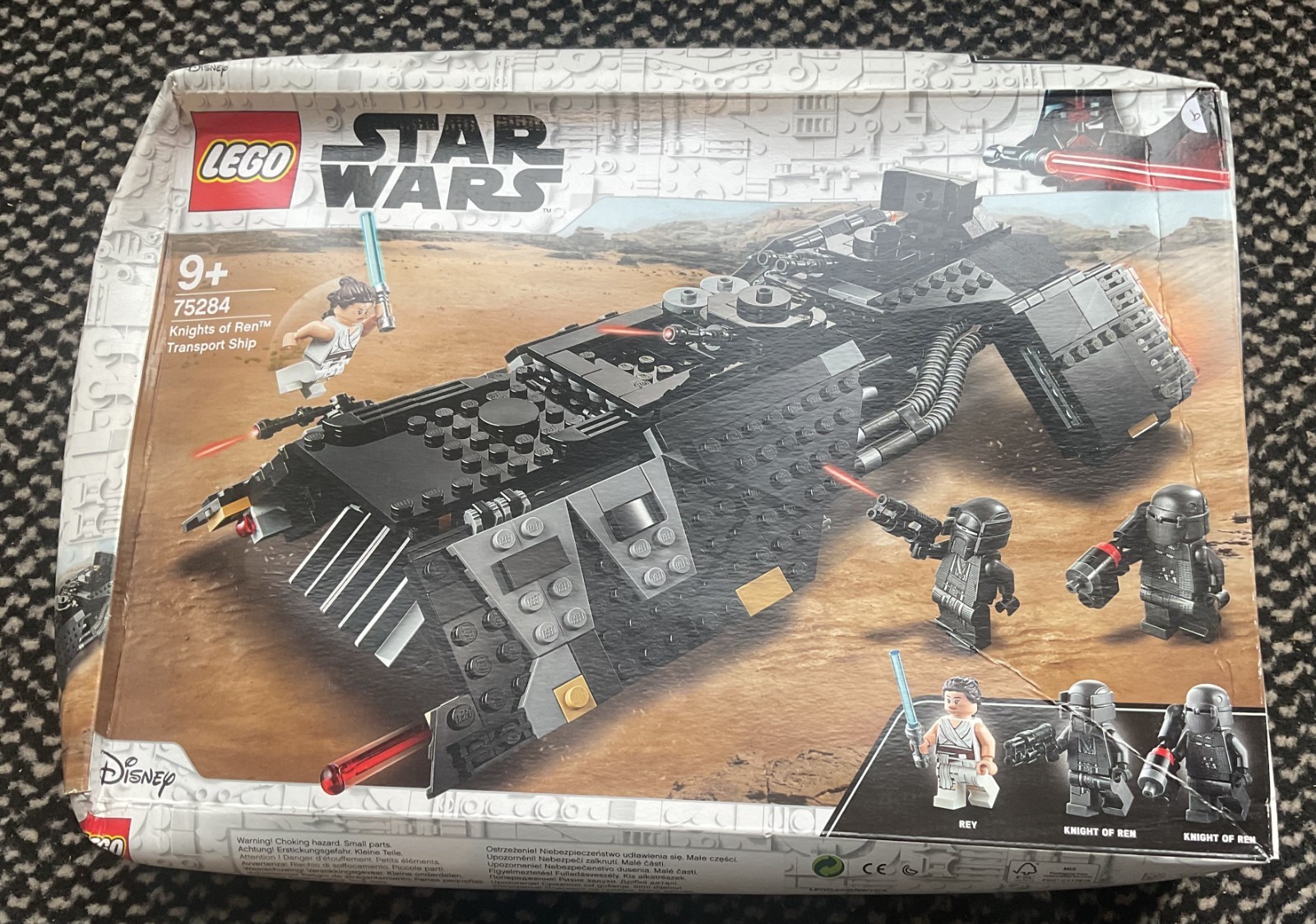 Maquette Lego Star Wars 75284 Vaisseau Knights of Ren Finition Premium Noir