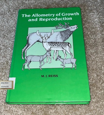 Allometry of Growth and Reproduction by Michael J. Reiss (1989, Hardcover)