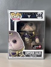 Funko Pop! Destiny Calus #344 Vaulted Figure In Protector!
